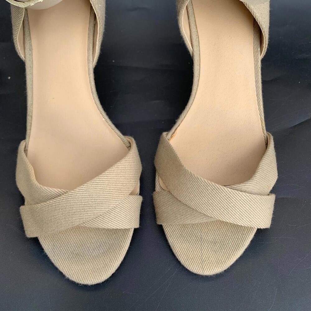 Joes Sandals Heels Beige Sz 9 Womens - Picture 10 of 12